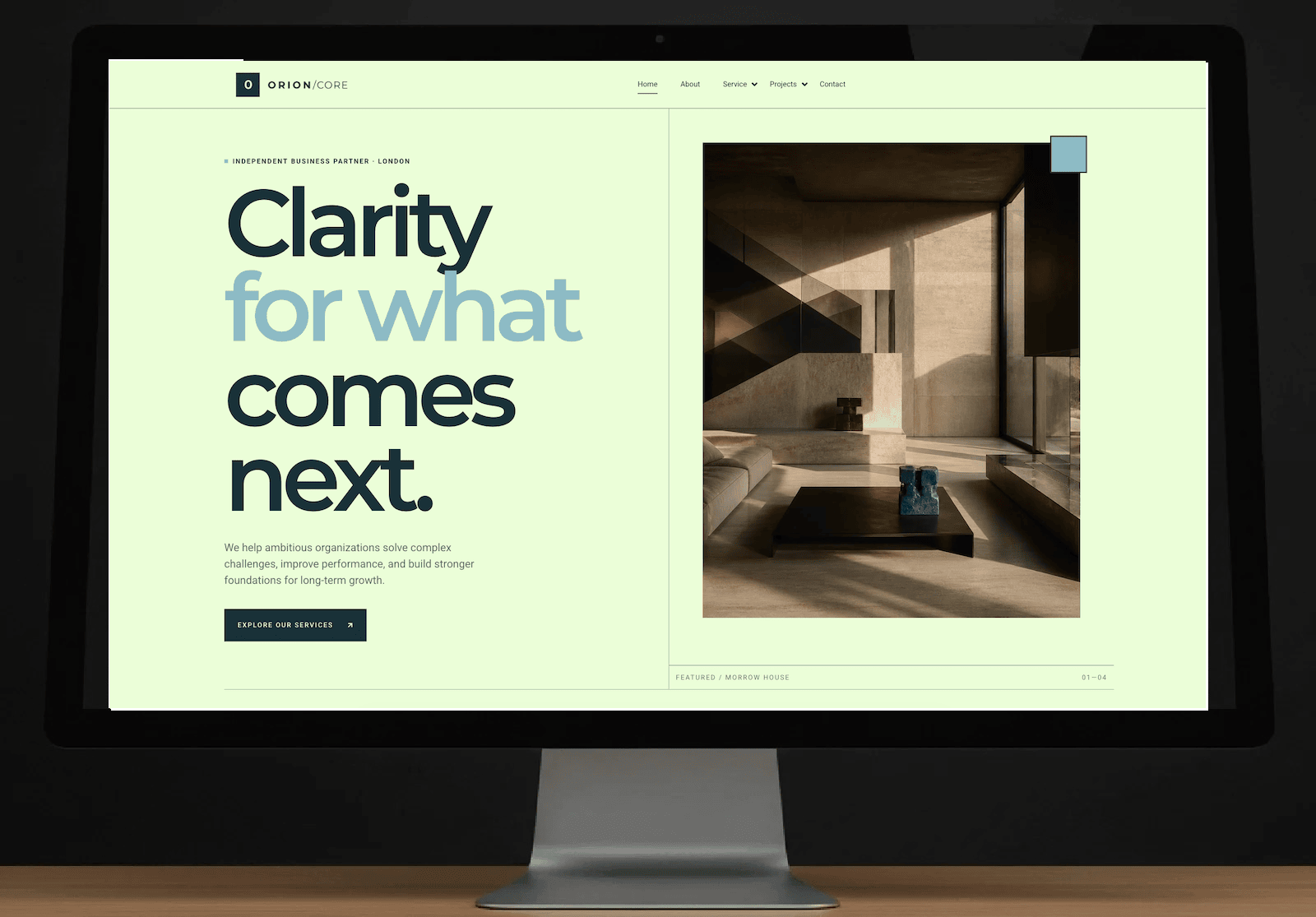 Orion Core — Business Consulting & Corporate